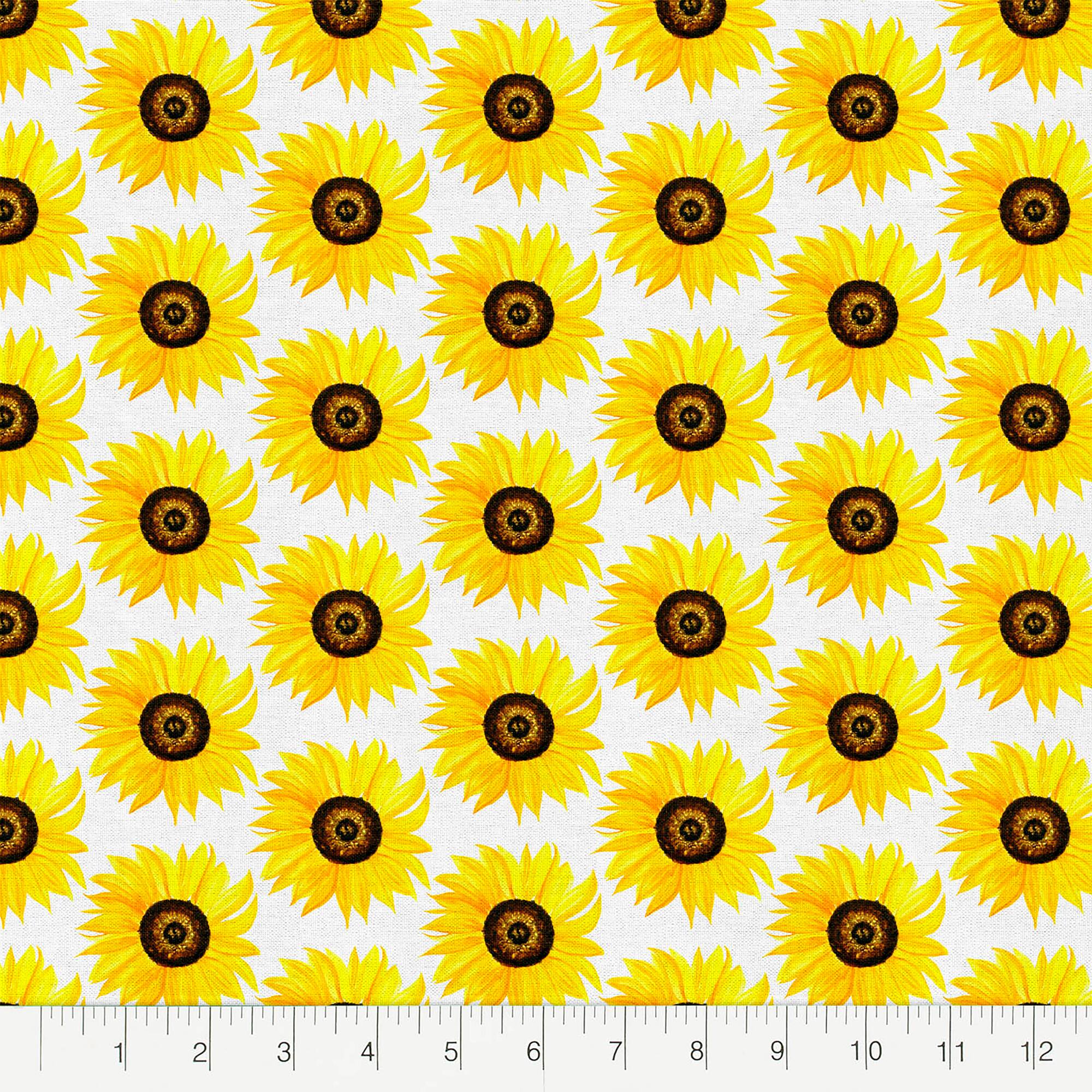 Fabric Editions Sunflower Cotton Fabric